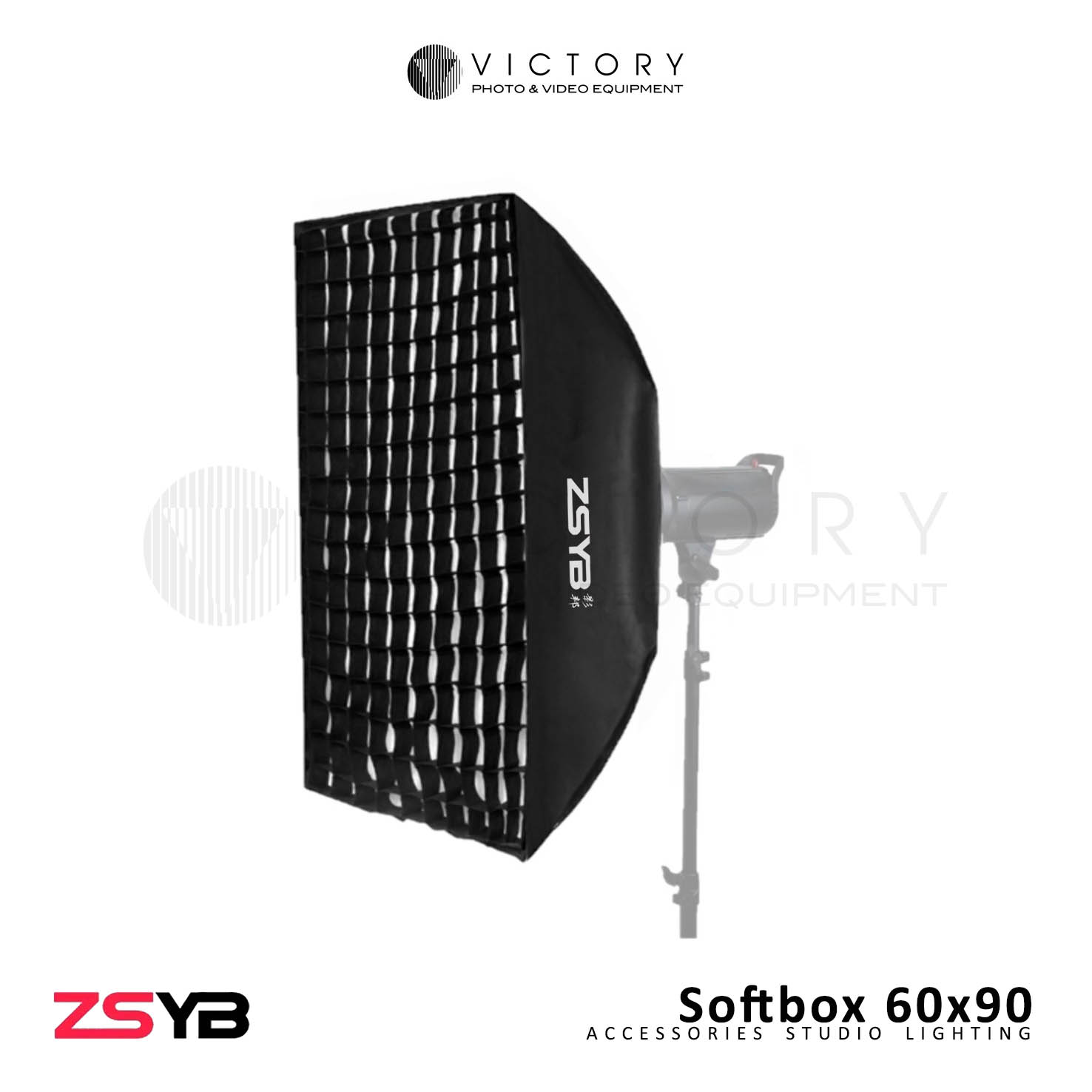 ZSYB Softbox 60x90 Grid dan Non Grid-1D