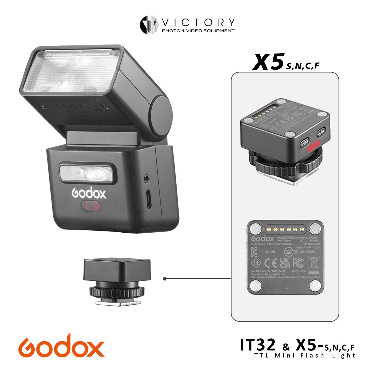 Godox IT32 & X5-6