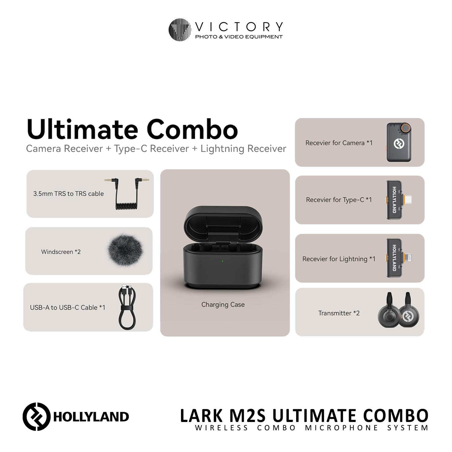 Hollyland Lark M2S Ultimate combo-5