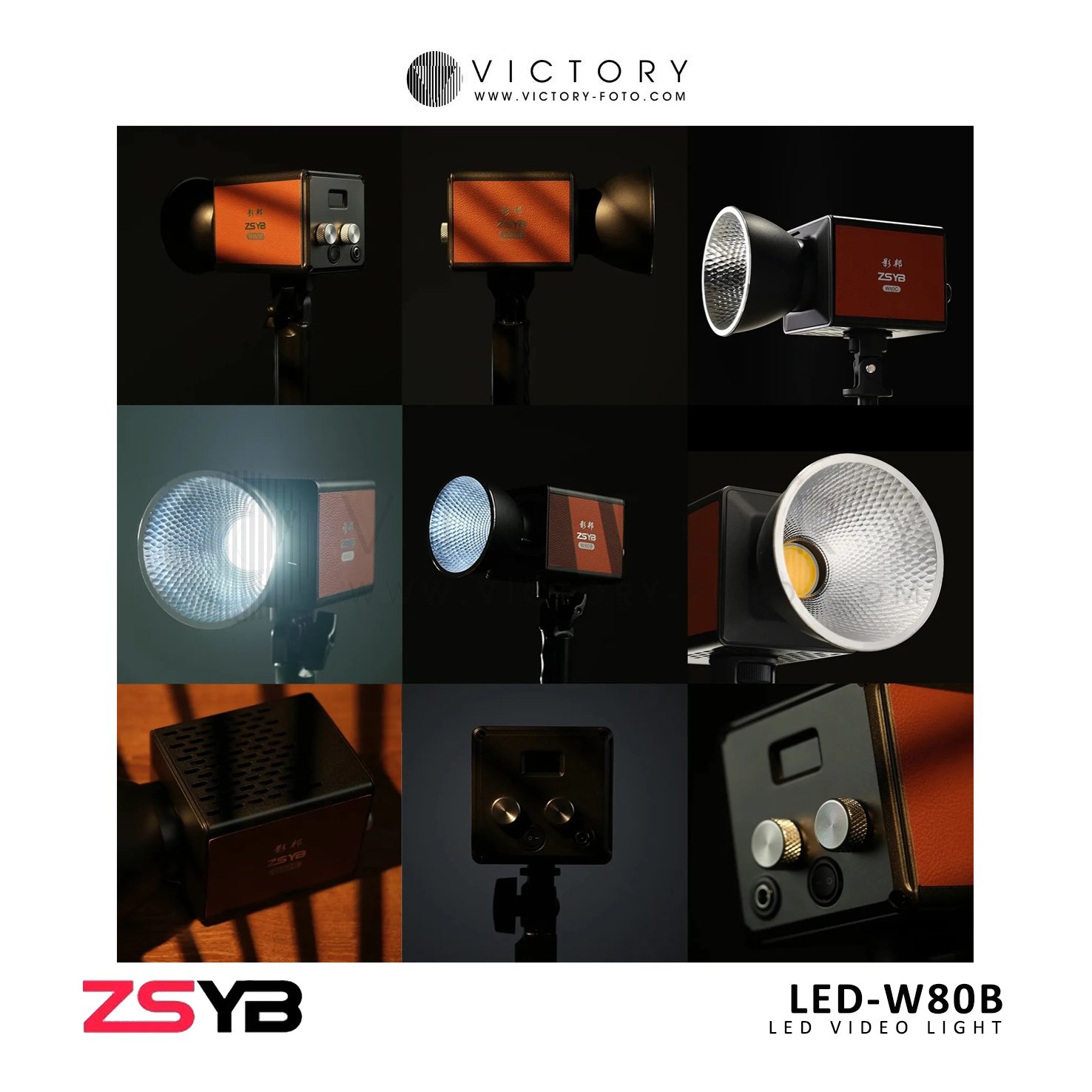 ZSYB W80B Lampu LED-1C