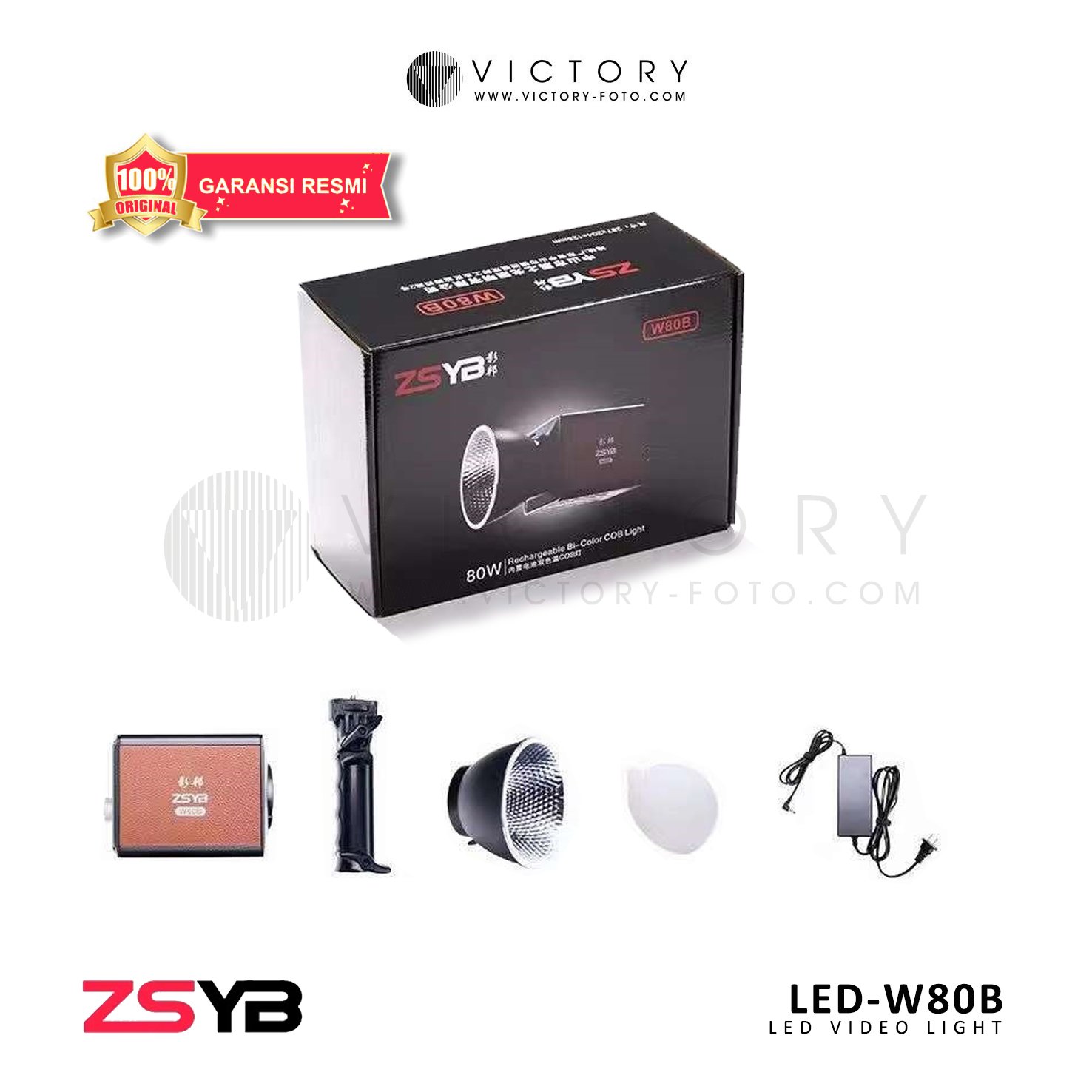 ZSYB W80B Lampu LED-1D
